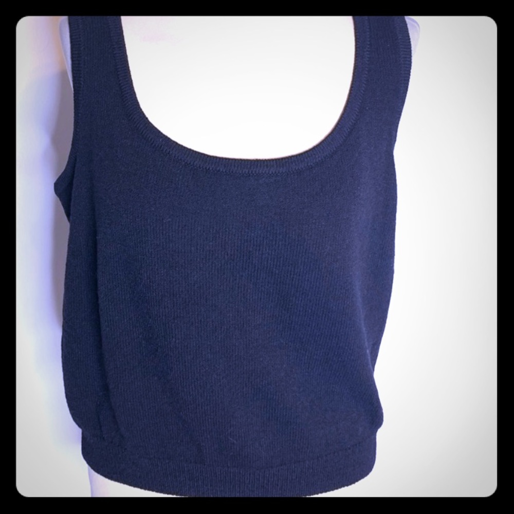 St. John Basics Santana knit tank top